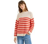 Cecil Pull rayé Beige Perle L