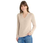 Cecil Pull structuré Pearl Beige XL