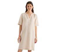 Cecil Robe en Lin mélangé de Couleur Unie Macadamia Beige L