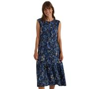 Cecil Robe midi avec col Fendu et imprimé Urbain Bleu foncé XL