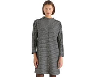 Cecil Robe texturée Bicolore pour Femme, Noir, M