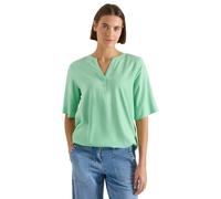 Cecil Solid Splitneck Blouse Juicy Lime S