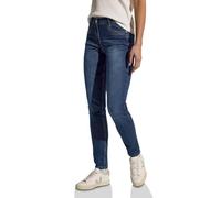 Cecil Style Toronto 1-knopf 59 Jean Coupe ajustée, Mid Blue Wash, 31W / 28L Femmes