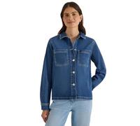 Cecil Surchemise en denim avec boutonnière bleu moyen délavé L
