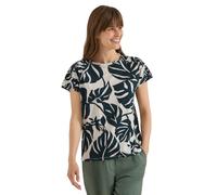Cecil T-Shirt à col Bateau imprimé Palm Breeze Green L