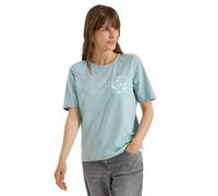 Cecil T-Shirt à col Rond et Poche Poitrine Crystal Mint L