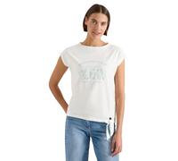 Cecil T-Shirt à épaules dénudées avec détail noué Vanille Blanc L