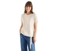 Cecil T-Shirt à Fronces Pearl Beige M