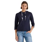 T-shirt à manches 3/4, à capuche et avec des motifs imprimés