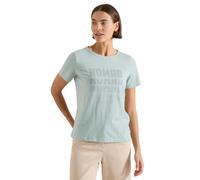 Cecil T-Shirt à Manches Courtes au Look dévoré Crystal Mint XL