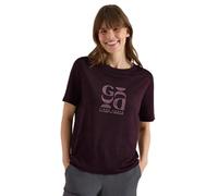 Cecil T-Shirt Aspect Lin Rich Burgundy M