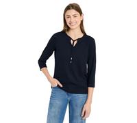 Cecil T-Shirt au Look Tunique Universel Bleu XL