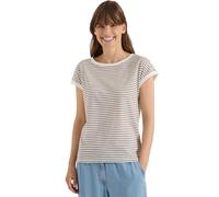 Cecil T-Shirt avec col Bateau et Rayures urbaines Taupe L