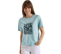 Cecil T-Shirt avec col Rond et imprimé sur Le Devant, Menthe cristalline, Taille XXL