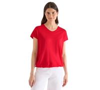 Cecil T-Shirt avec détails en Dentelle Glazed Apple Red S