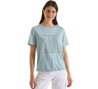 Cecil T-Shirt Effet dévoré Crystal Mint XS