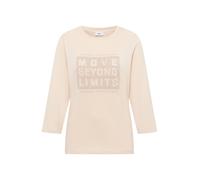 CECIL T-shirt 'Hotfix' beige, Taille S