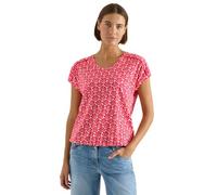 Cecil T-Shirt imprimé avec détails en Dentelle Glazed Apple Red XL