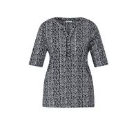 CECIL T-shirt noir / blanc, Taille M