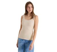 Cecil T-Shirt pour Femme, Beige nacré, XL