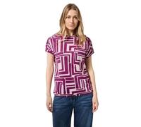 Cecil T-Shirt pour Femme, Rose anémone, L