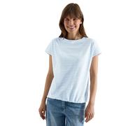 Cecil T-Shirt rayé Light Sky Blue XS