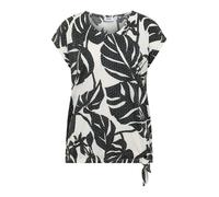 CECIL T-shirt sapin / noir / blanc, Taille M