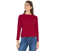 Cecil T-Shirt uni Beaujolais Rouge XXL