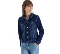 Veste en jean avec poches poitrine et boutons