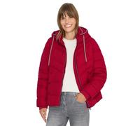 CECIL Veste matelassée à capuche beaujolais rouge M
