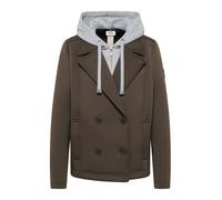 CECIL Veste mi-saison chocolat / gris clair, Taille S