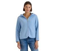 Cecil Veste Teddy avec Capuche de Couleur Unie Easy Blue M