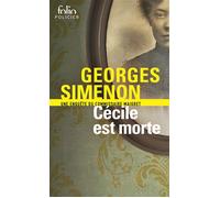 Cécile est morte Une enquête du commissaire Maigret - Georges Simenon - Gallimard - Poche - Roman