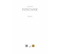 Cécile - Theodor Fontane - Belles Lettres - broché - Roman