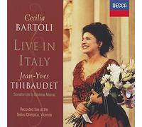Cecilia Bartoli - Live in Italy by Cecilia Bartoli Jean-Yves Thibaudet Sonatori De La Gioiosa Marca (1998-10-12)