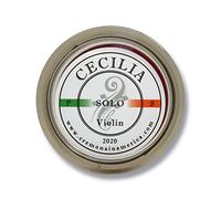 CECILIA Colophane « Solo » pour violon, colophane spécialement formulée pour archets de violon (mini (demi-gâteau))