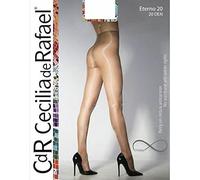 Cecilia de Rafael Eterno Collants, 20 deniers, Gris (Graphite), M Femme