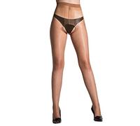 Cecilia de Rafael Verre A Collants, 15 DEN, Transparent (Naturel), S Femme