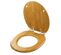 CECIPA MAX - Abattant WC - Bois - Forme O - 440x374mm - Fermeture Douce - Charge 175 kg