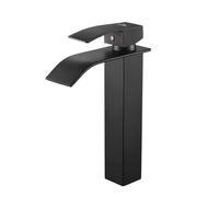 CECIPA® Robinet lavabo Mitigeur cascade（Haut )Noir design élégant