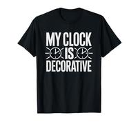 Cecite Temporelle Tdah Horloge Fondante Sensibilisation T-Shirt