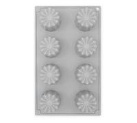 CÉCOA • Moule à Gâteau • Moule 8 Cannelés • Silicone Pro • Antiadhésif & Résistant • Démoulage Facile • Cuisson Homogène • Idéal Gâteaux & Entremets • Four, Congélateur & Lave-vaisselle