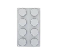 CÉCOA • Moule à Gâteau • Moule 8 Muffins • Silicone Pro • Antiadhésif & Résistant • Démoulage Facile • Cuisson Homogène • Idéal Gâteaux & Entremets • Four, Congélateur & Lave-vaisselle