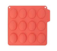 CÉCOA • Moule Silicone Mini Madeleines 5 cm • 12 Cavités • Guimauve, Chocolat, Gâteau • Sans BPA • Anti-Adhésif • -40°C à +230°C • Moule Gâteau, DIY, Pâtisserie Maison, Bonbons, Enfants