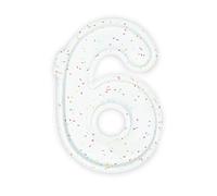 CÉCOA • Set de 2 Moules en Silicone • Layer Cake & Number Cake • Chiffre 6 • Antiadhésif & Facile à Démouler • Pâtisserie Créative & Anniversaires