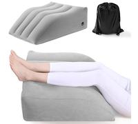 CECOMBINE Coussin veineux - Coussin de surélévation des Jambes - Gonflable - Confortable - pour Dormir - Confort - Améliore la Circulation Sanguine et réduit Les gonflements