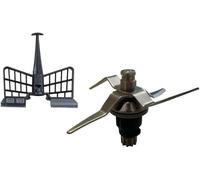 Cecoparts® Blade and Butterfly for Cecotec Mambo Models 6090 Black/6090 Silver/7090/8090/8590/9090/9590/10070/10090/12090/12090 Havana