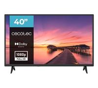 Tv led 0 series 0040 full hd 40 pouces dolby tuner dvb t t2 c s s2 noir - CECOTEC noir