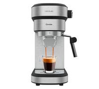 Cecotec Cafetière expresso Cafelizzia 790 Steel Duo – 1350 W, 20 bars, thermoblock, buse vapeur