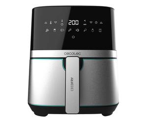 Cecotec 03315 friteuse Unique 5,5 L Autonome 1700 W Friteuse d'air chaud Noir, Acier inoxydable